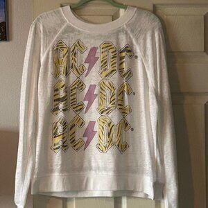 NWOT Recycled Karma AC/DC Sweatshirt - XS